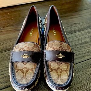 Coach Monogram loafers